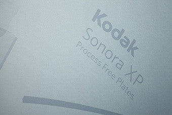 Kodak Sonora XP Process Free Thermal Plates