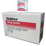 Nubtex Shop Cloths #313 - 13" x 13" (375 ct, 25 wipes/pk - 15 pks/case)