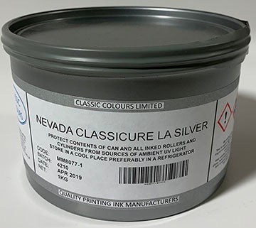 Waterless UV Metallic Inks (2.2#)